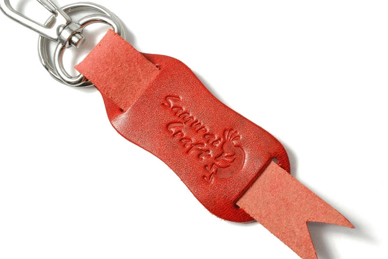 サムライクラフト レザーキーリング キーホルダー ココペリ サドルレザー
