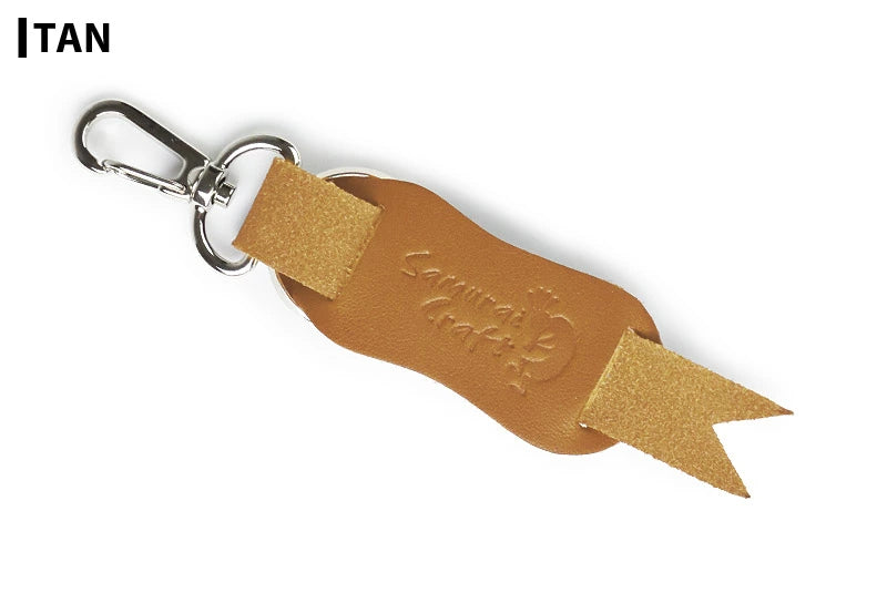 サムライクラフト レザーキーリング キーホルダー ココペリ サドルレザー