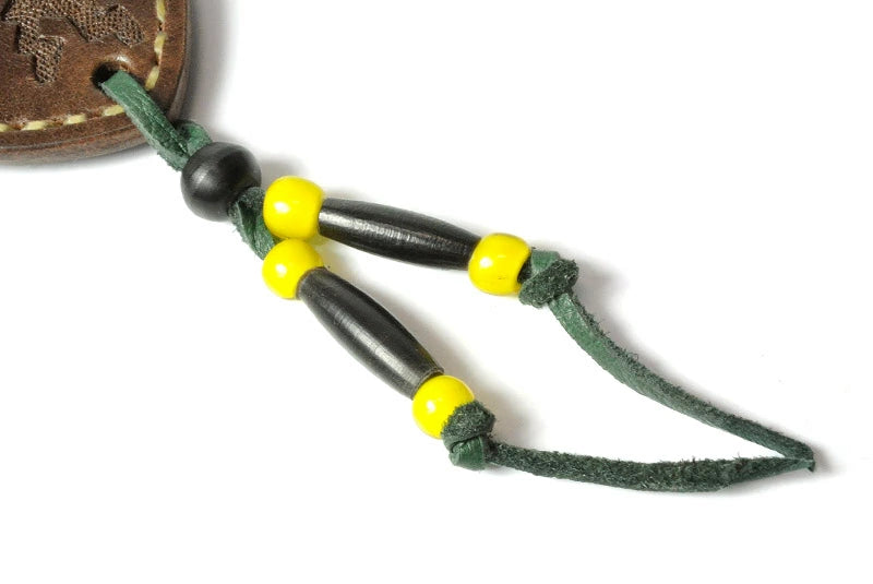 サムライクラフト レザーキーリング キーホルダー サドルベーシックココペリカービング