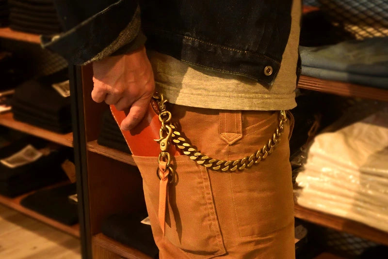 サムライクラフト レザー キーリング ブラスキーリング 結影（ゆいかげ）