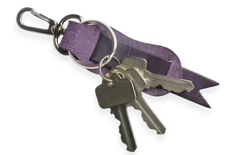 サムライクラフト レザーキーリング ロゴ キーホルダー ルガトショルダー