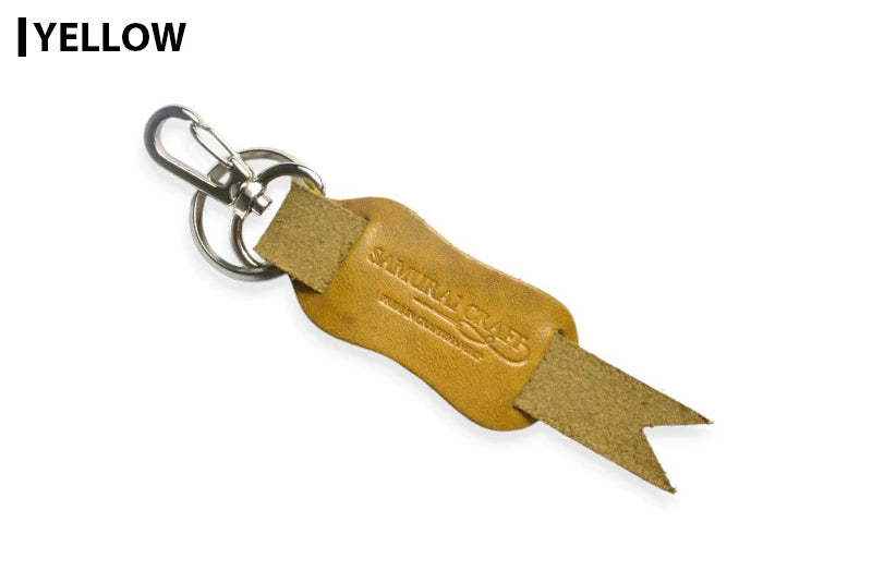 サムライクラフト レザーキーリング ロゴ キーホルダー ルガトショルダー