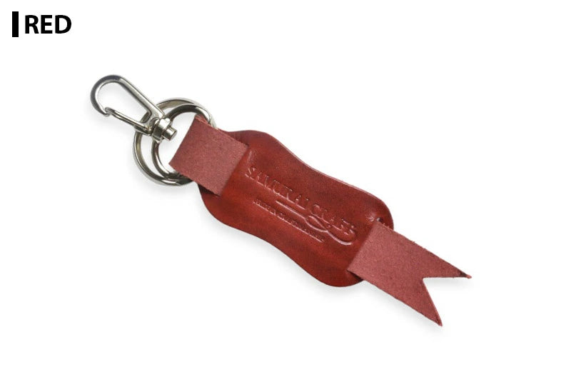 サムライクラフト レザーキーリング ロゴ キーホルダー ルガトショルダー