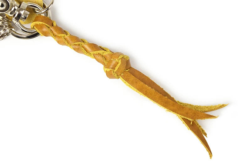 サムライクラフト レザーキーリング ４本編み ナスカン ルガトショルダー