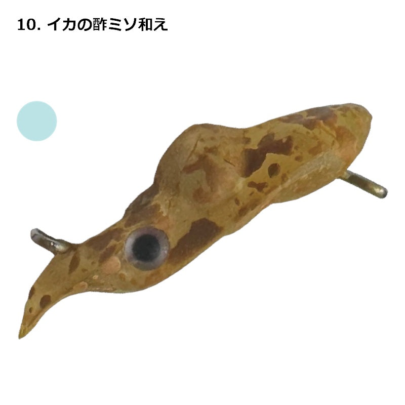 10 イカの酢ミソ和え