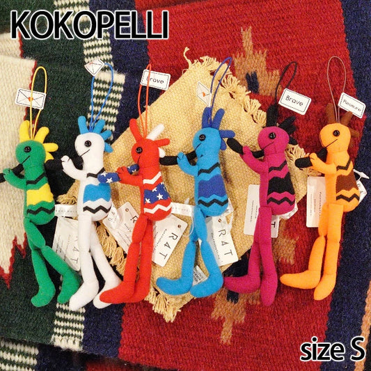 【Kokopelli】 ココペリベーシック ココペリフラッグ Sサイズ ストラップ