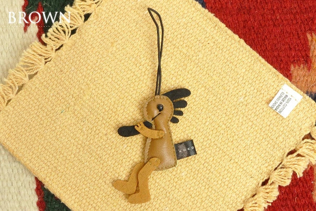 【Kokopelli】 ココペリフェイクレザー ミニサイズ ストラップ