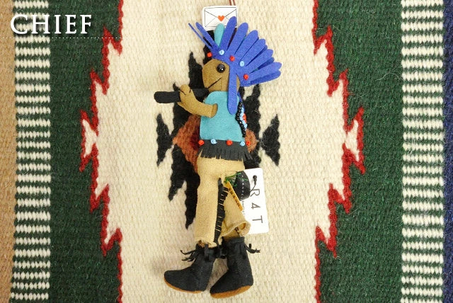 【Kokopelli】 ココペリ インディアン ガール チーフ Sサイズ