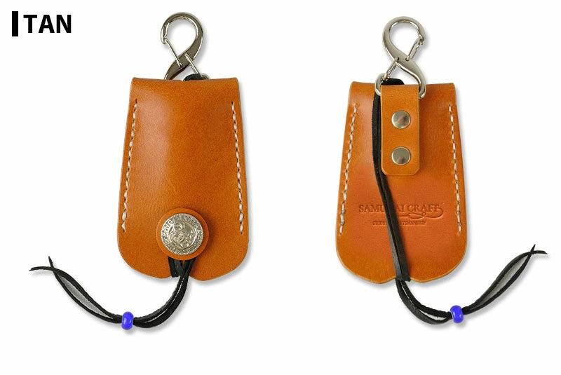 サムライクラフト ベル型キーケース サドルレザー オイルレザー 吊り下げ式
