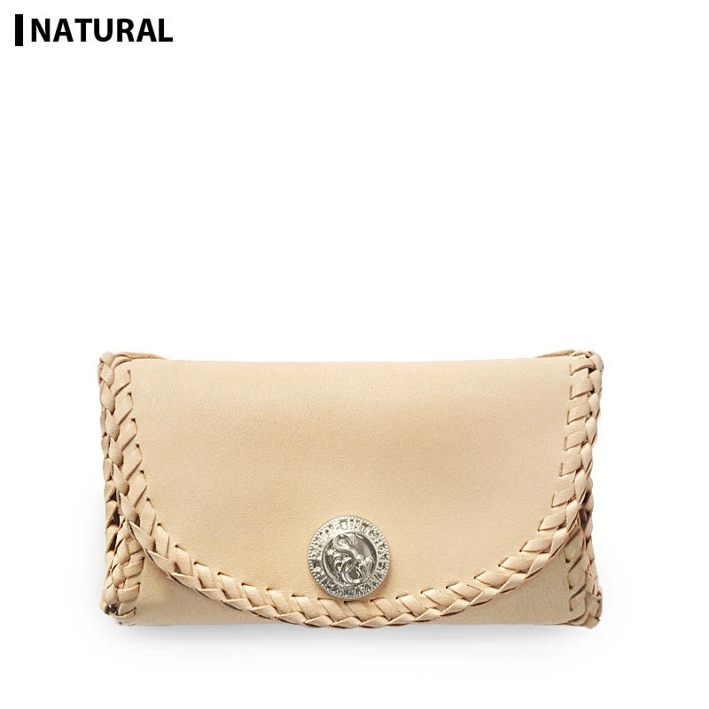 サムライクラフト ボックスコインケース L-2A ボックスタイプ Ｍサイズ  ダブルステッチ