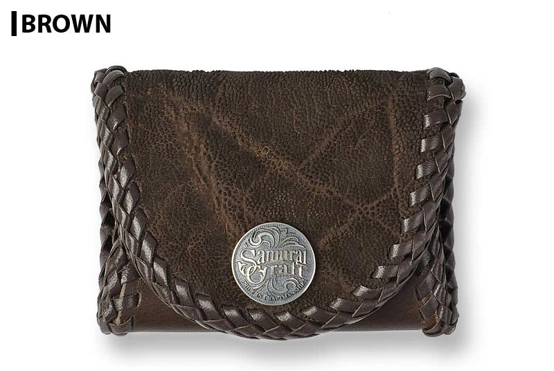 サムライクラフトボックスコインケース L-2A ボックスタイプ Ｓサイズ エレファントレザー