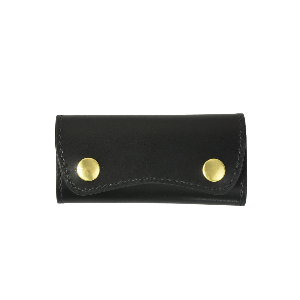 サムライクラフト スマートキーケース 三つ折り 片面オープン・ボタン留めタイプ サドルレザー オイルレザー