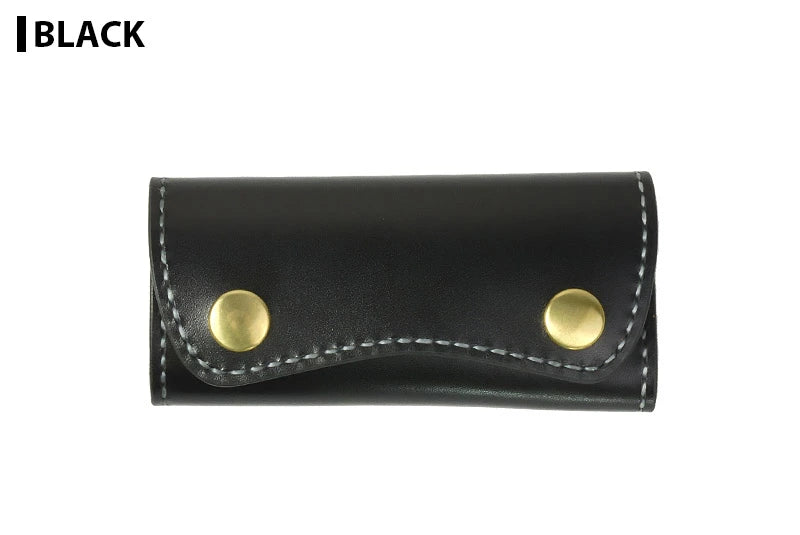 サムライクラフト スマートキーケース 三つ折り 片面オープン・ボタン留めタイプ ルガトショルダー