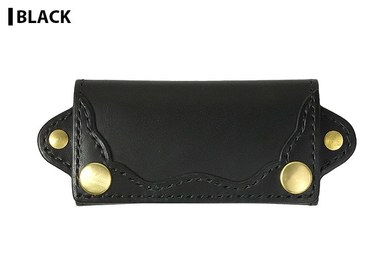 サムライクラフト スマートキーケース ネジ式スライドタイプ サドル・オイルレザー