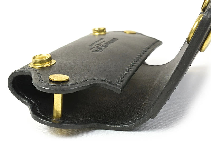 サムライクラフト スマートキーケース ネジ式スライドタイプ サドル・オイルレザー