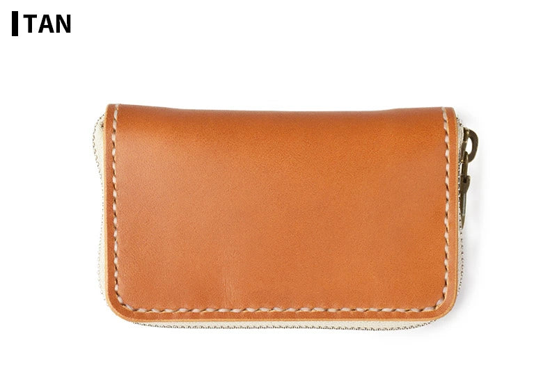 サムライクラフト ラウンドファスナーキーケース スマートキー サドルレザー オイルレザー