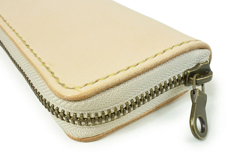 サムライクラフト ラウンドファスナーキーケース スマートキー サドルレザー オイルレザー