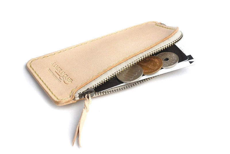 サムライクラフト Lファスナー コインケース サドルレザー オイルレザー