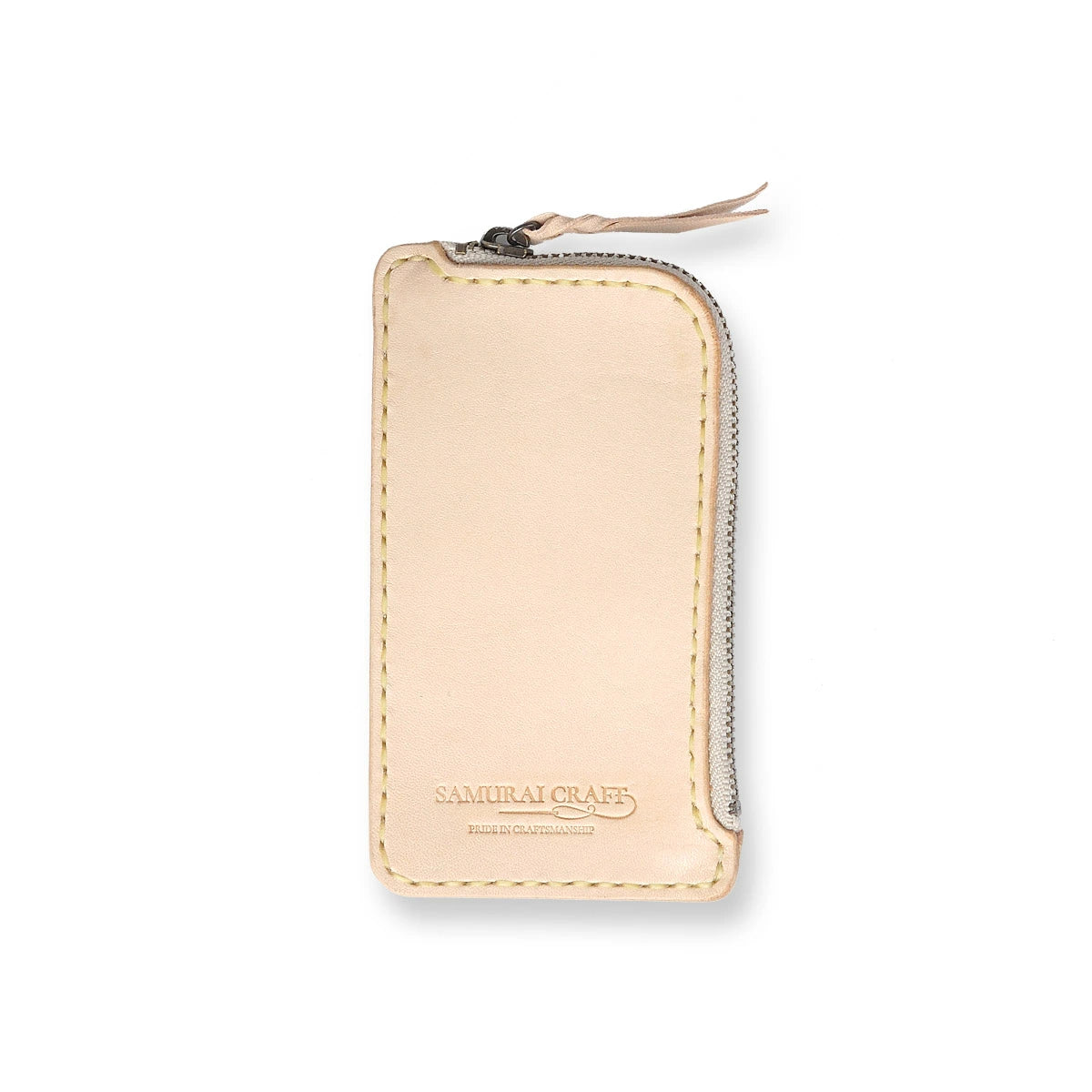 サムライクラフト Lファスナー コインケース サドルレザー オイルレザー