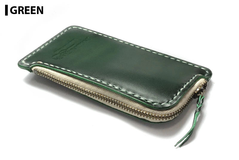 サムライクラフト Lファスナー コインケース ルガトショルダー