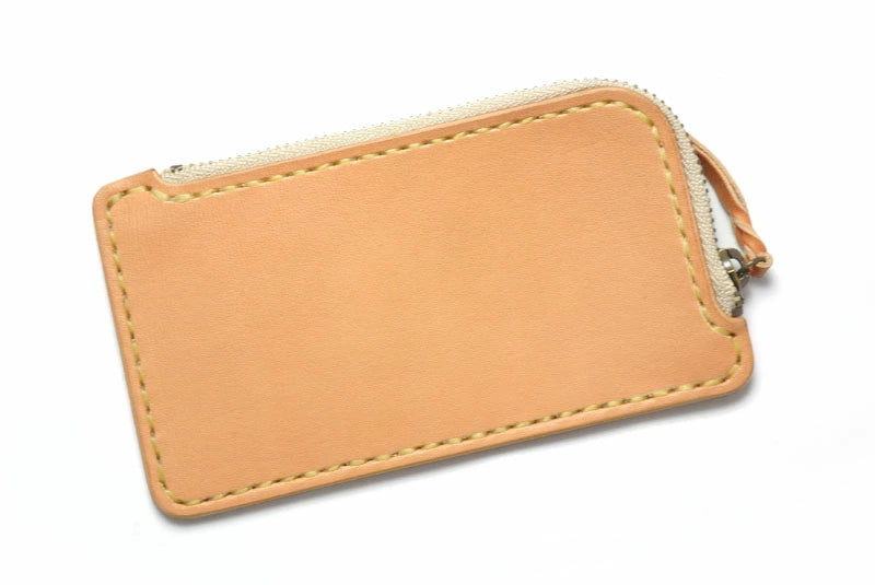 サムライクラフト Lファスナー コインケース タンニング加工