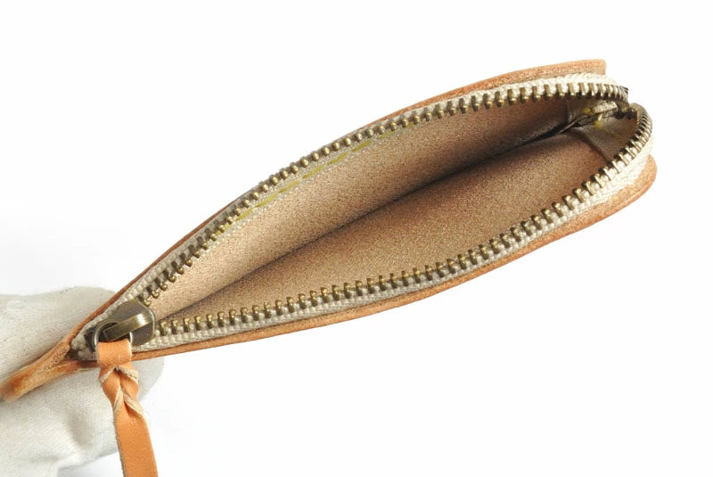 サムライクラフト Lファスナー コインケース タンニング加工
