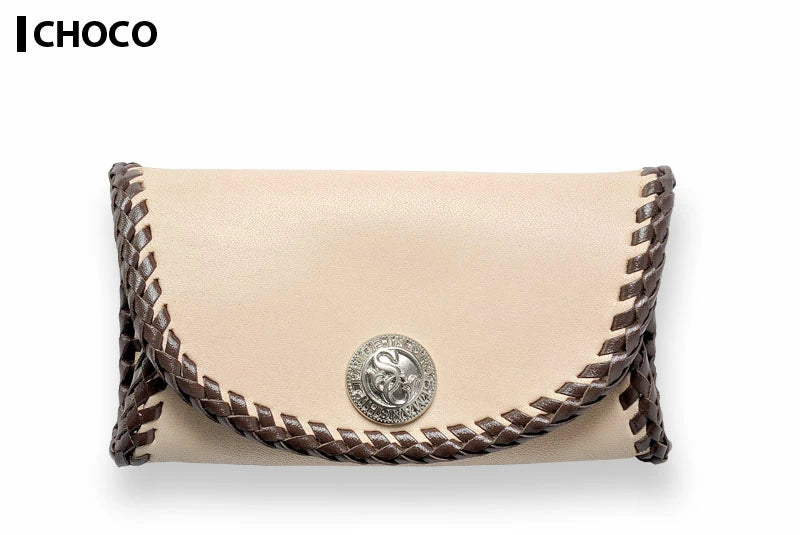 サムライクラフト ボックスコインケース L-2A ボックスタイプ Ｍサイズ サドルレザー ダブルステッチ