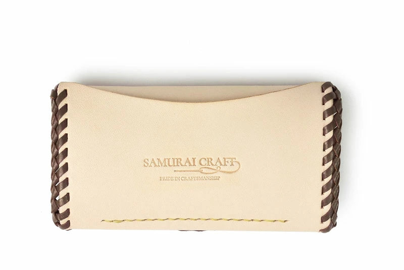 サムライクラフト ボックスコインケース L-2A ボックスタイプ Ｍサイズ サドルレザー ダブルステッチ