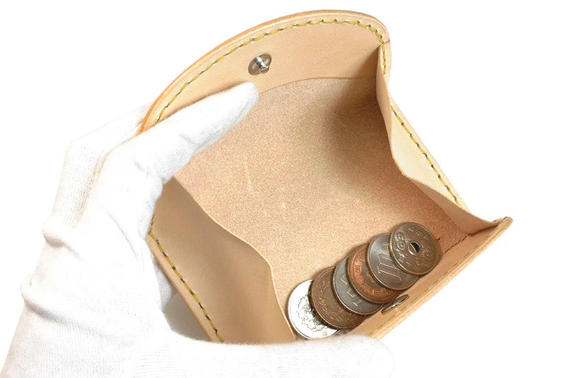 サムライクラフト ボックスコインケース L-2A ボックスタイプ Ｍサイズ サドルレザーオイルレザー