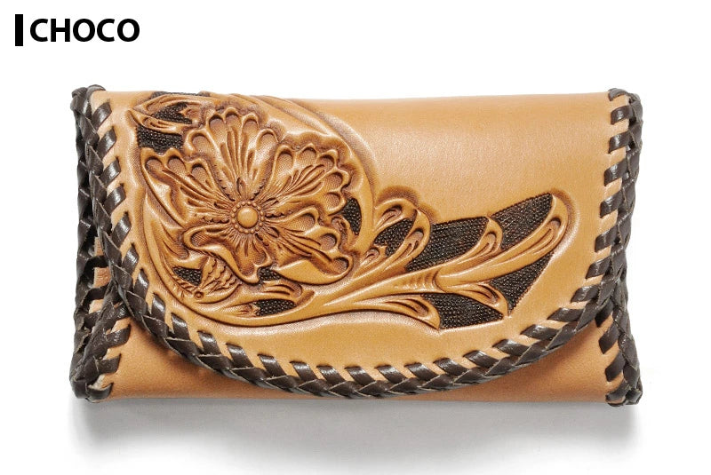 サムライクラフト ボックスコインケース L-2A ボックスタイプ Ｍサイズ シェリダンスタイルカービング