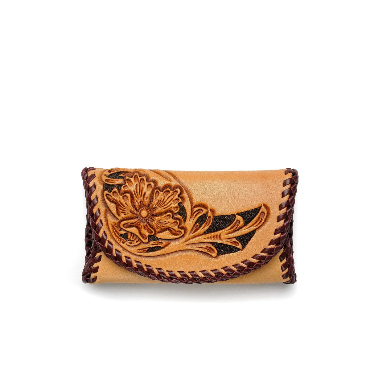 サムライクラフト ボックスコインケース L-2A ボックスタイプ Ｍサイズ シェリダンスタイルカービング