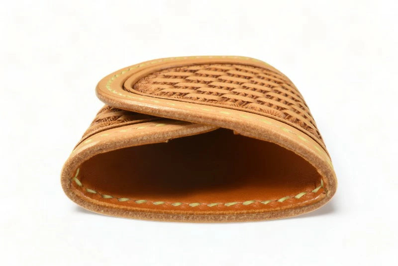 サムライクラフト ボックスコインケース L-2A ボックスタイプ Ｓサイズ バスケットウィーブ