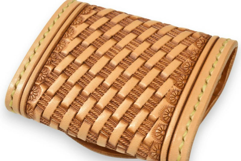 サムライクラフト ボックスコインケース L-2A ボックスタイプ Ｓサイズ バスケットウィーブ