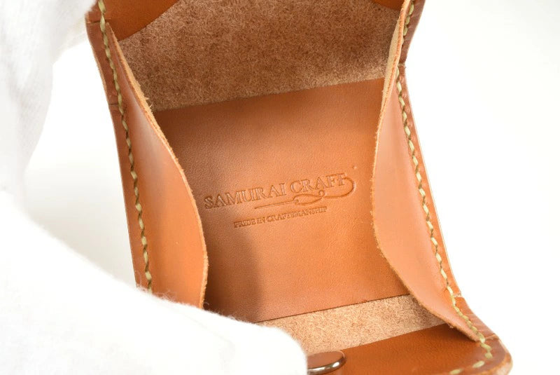 サムライクラフト ボックスコインケース L-2A ボックスタイプ Ｓサイズ バスケットウィーブ