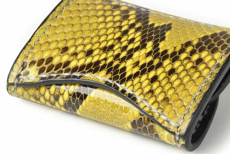 サムライクラフト ボックスコインケース L-2A ボックスタイプ Ｓサイズ ダイヤモンドパイソン