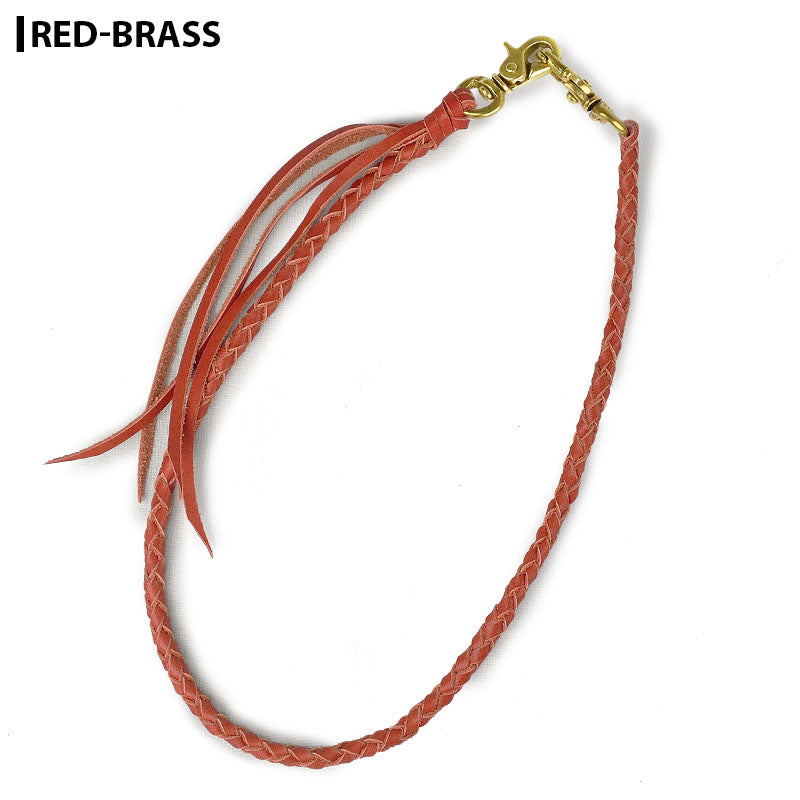 サムライクラフト リーシュコード 4本編み オイルレザー