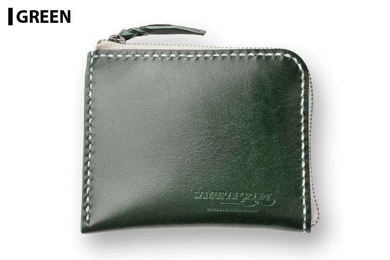 サムライクラフト Lファスナー ハーフウォレット ルガトショルダー