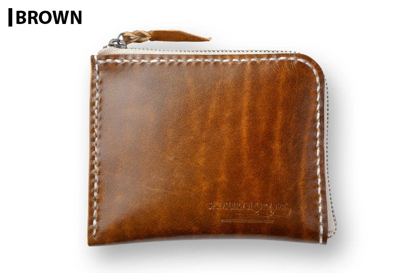 サムライクラフト Lファスナー ハーフウォレット ルガトショルダー