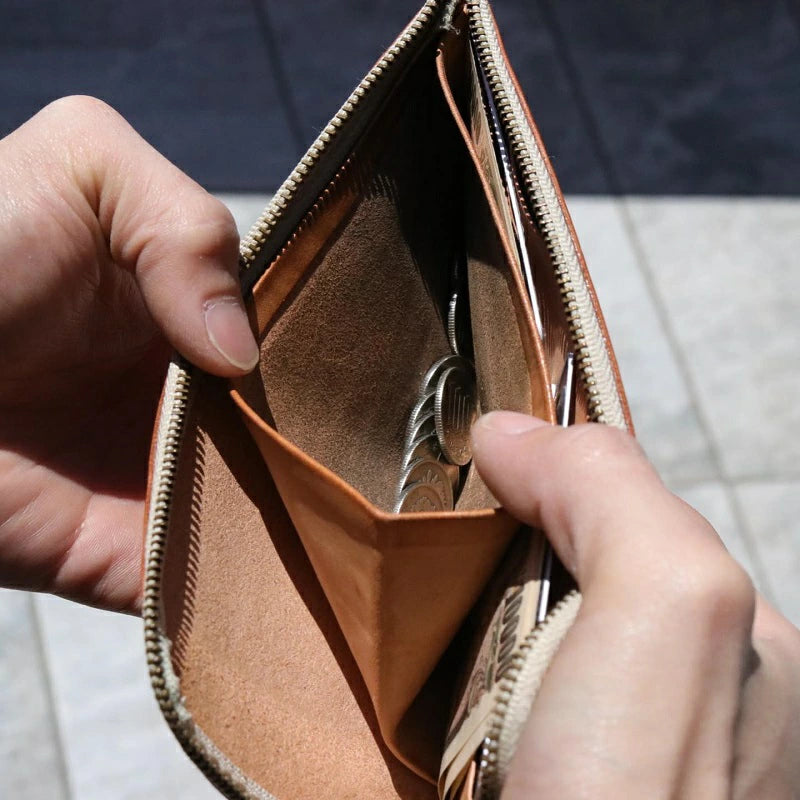 サムライクラフト Lファスナー ロングウォレット ルガトショルダー