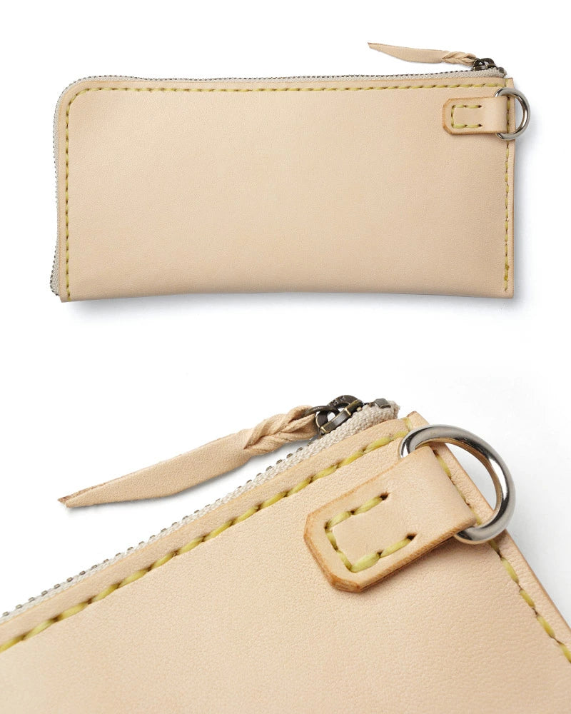 サムライクラフト Lファスナー ロングウォレット サドルレザー オイルレザー