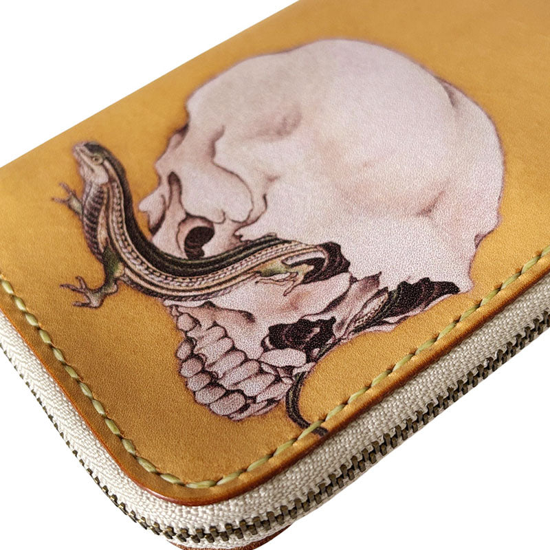 サムライクラフト Lファスナーロングウォレット プリント