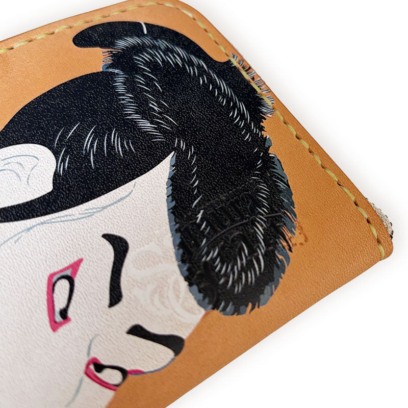 サムライクラフト Lファスナーロングウォレット プリント