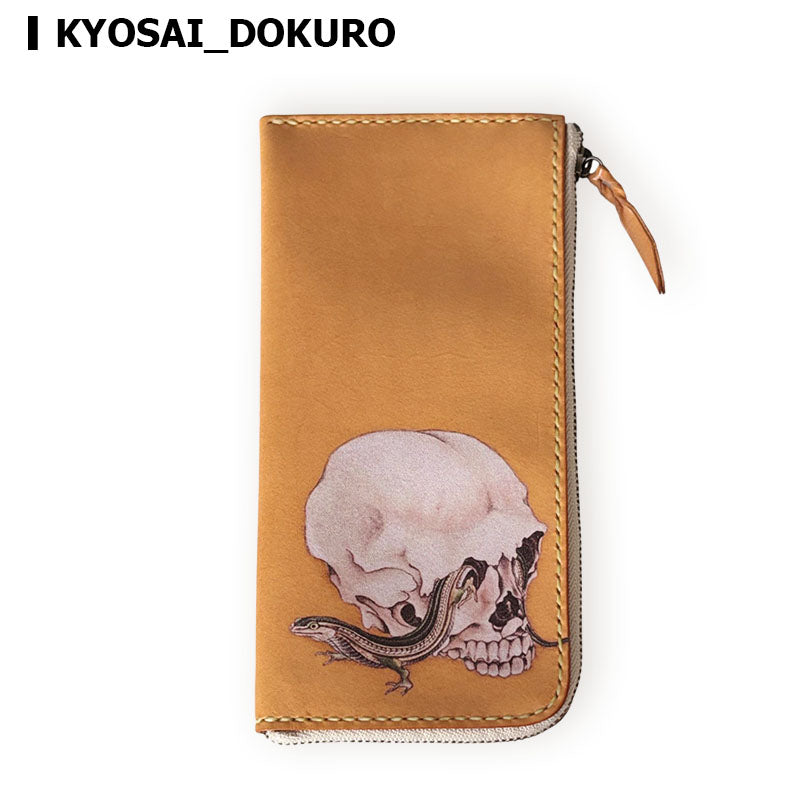 サムライクラフト Lファスナーロングウォレット プリント