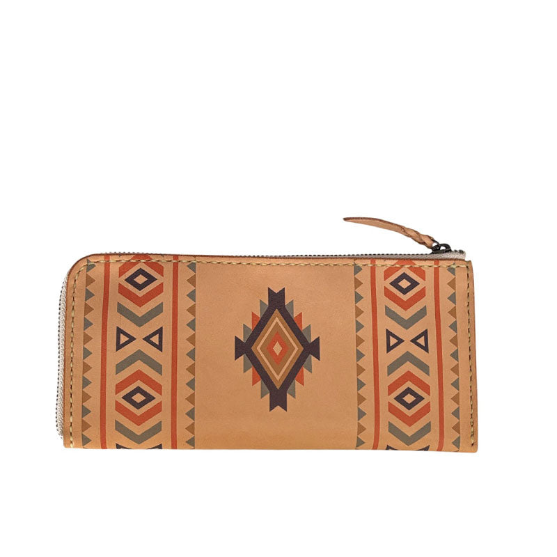 サムライクラフト Lファスナーロングウォレット プリント