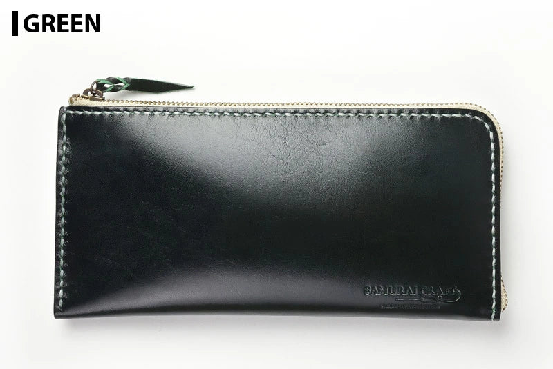 サムライクラフト Lファスナー ロングウォレット ルガトショルダー