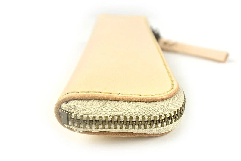 サムライクラフト Lファスナーペンケース 筆入れ ファスナータイプ サドルレザー オイルレザー