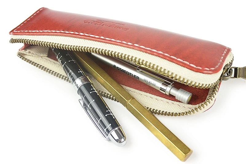 サムライクラフト Lファスナーペンケース 筆入れ ファスナータイプ ルガトショルダー