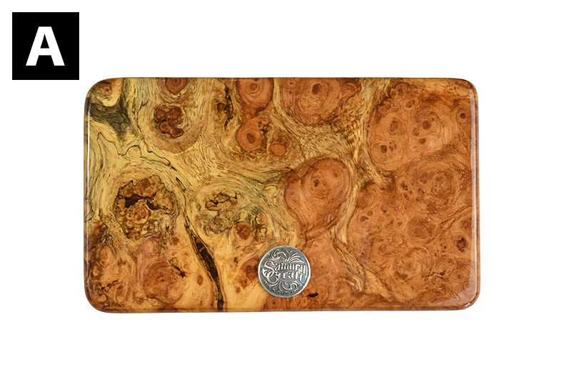 花梨 ルアーケース  5ポケット コンチョ付き 花梨瘤 木製 高級 サムライクラフト オリジナル