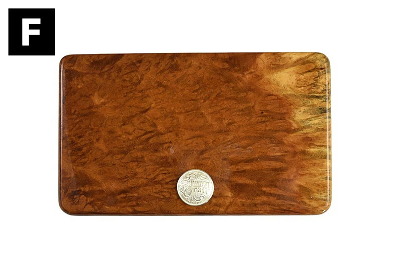 花梨 ルアーケース  5ポケット コンチョ付き 花梨瘤 木製 高級 サムライクラフト オリジナル