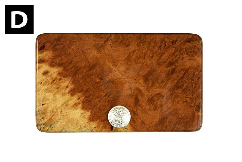 花梨 ルアーケース  5ポケット コンチョ付き 花梨瘤 木製 高級 サムライクラフト オリジナル